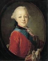 Ф.С. Рокотов. Портрет великого князя Павла Петровича в детстве. 1761